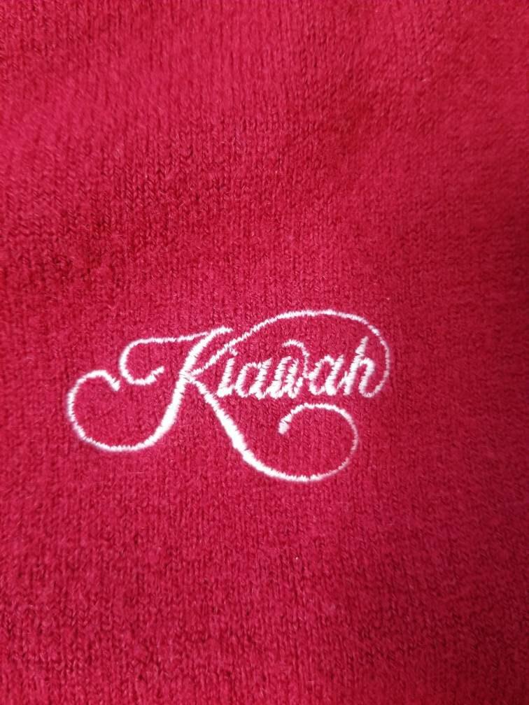 70s Red Kiawah Golf Sweater by Pickering Sportswear Large - themallvintage The Mall Vintage