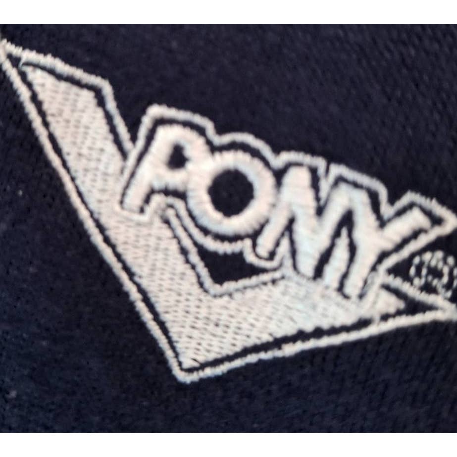 80s/90s Pony Color Block Full Zip Sweatshirt Size XL - themallvintage The Mall Vintage