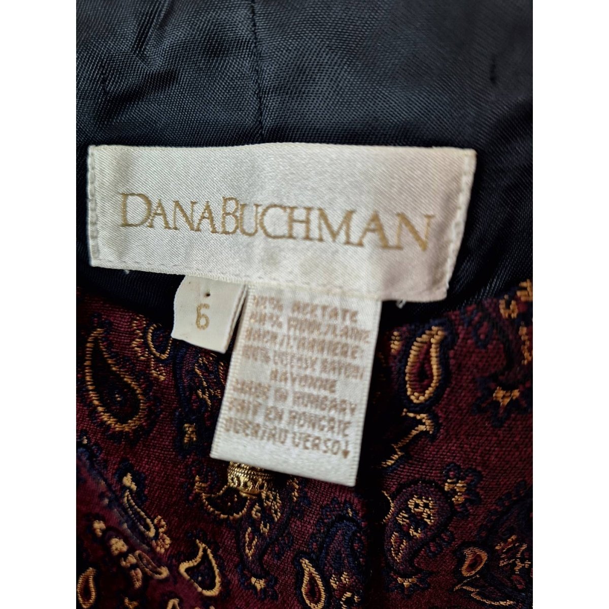 90s Dana Buchman Scoop Neck Vest Size 6 Medium - themallvintage The Mall Vintage