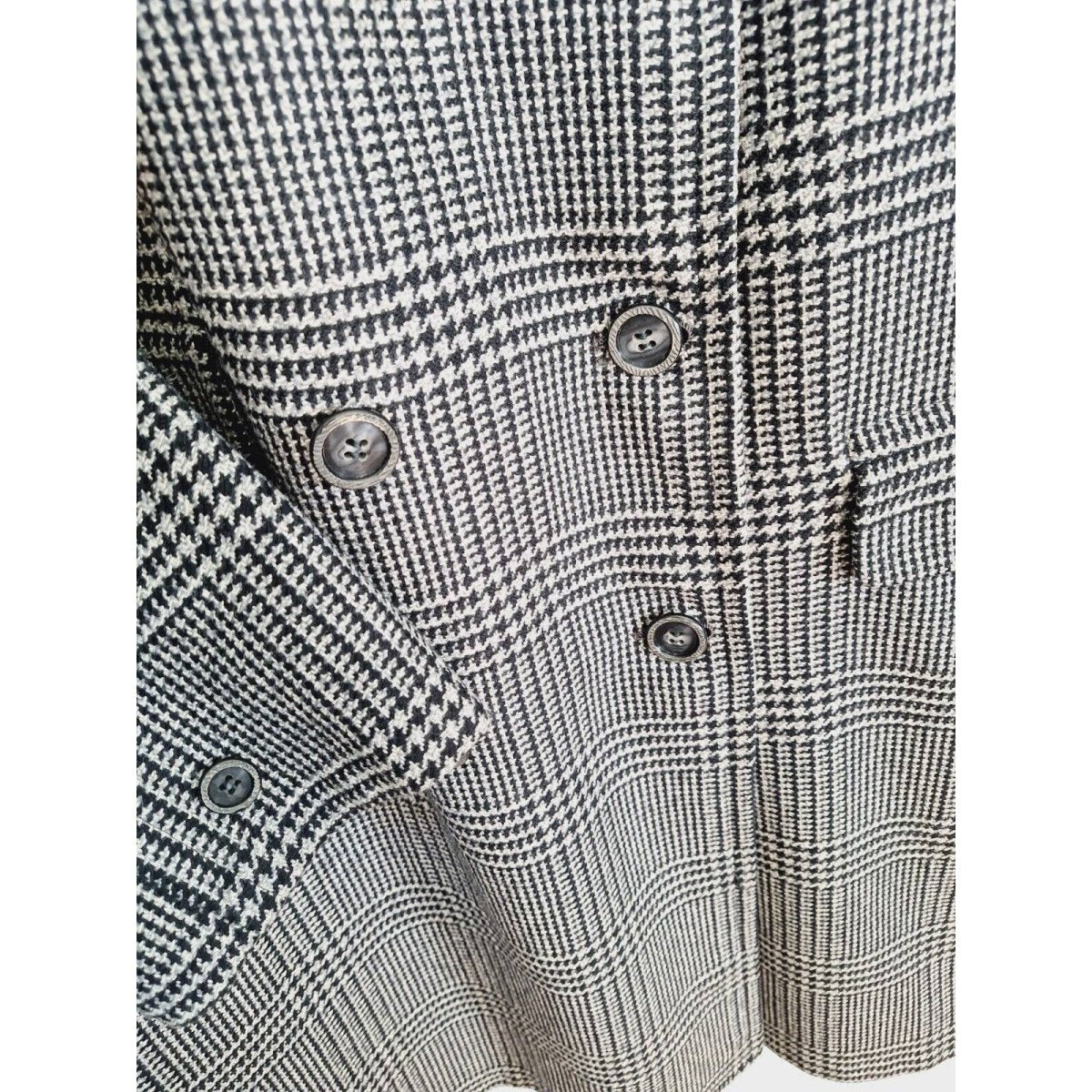 Vintage 60s Botany 500 Wool Plaid Topcoat Size 40R - themallvintage The Mall Vintage