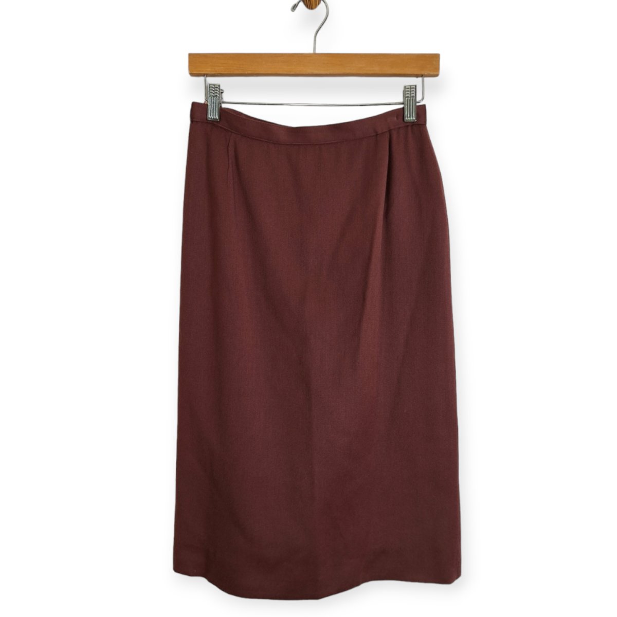 Vintage 70s Peak Lapel 3 Piece Midi Skirt Suit Size Women's S/M 4/6 - themallvintage The Mall Vintage