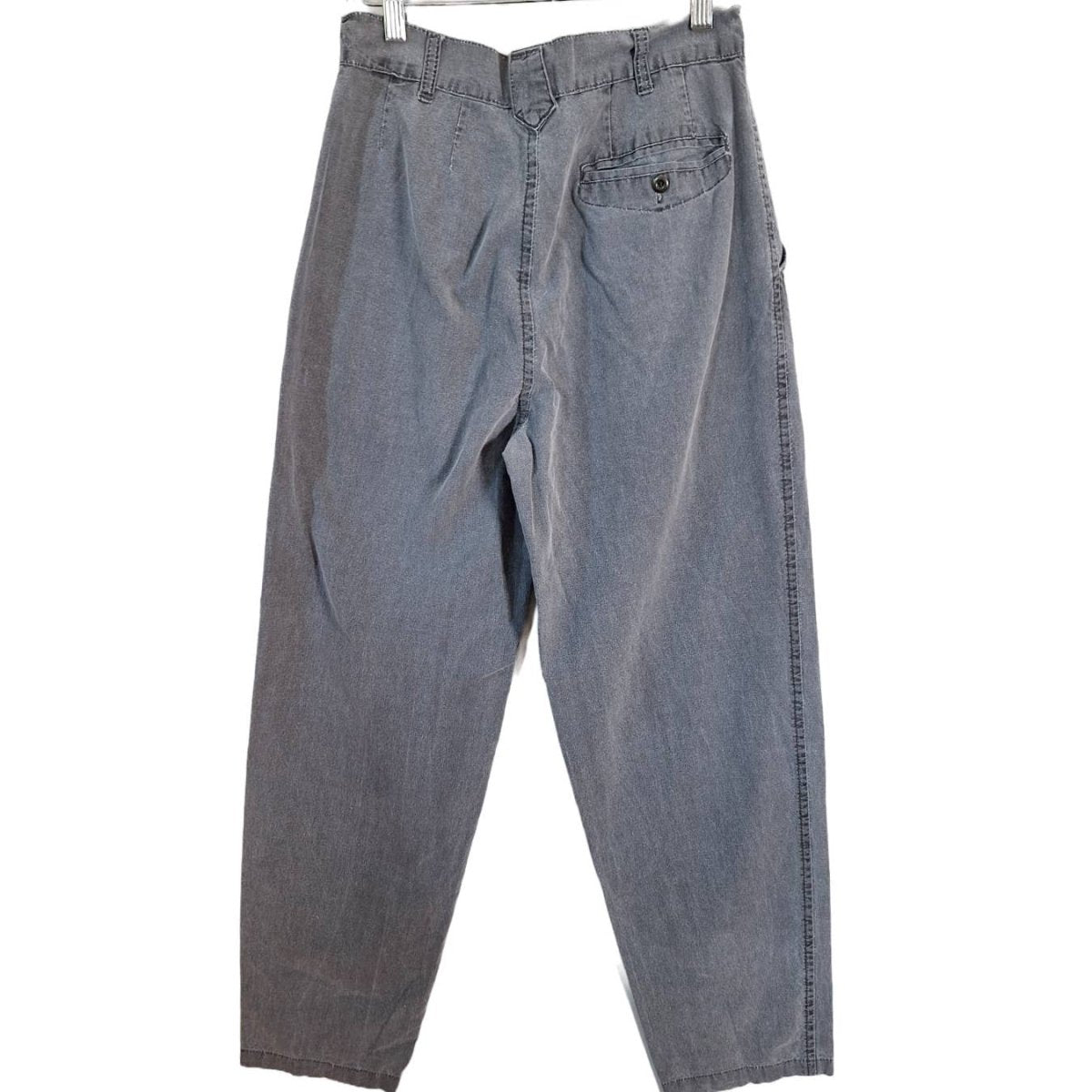 Vintage 80s/90s Gray Cotton Union Bay Pants Size Waist 30 - themallvintage The Mall Vintage