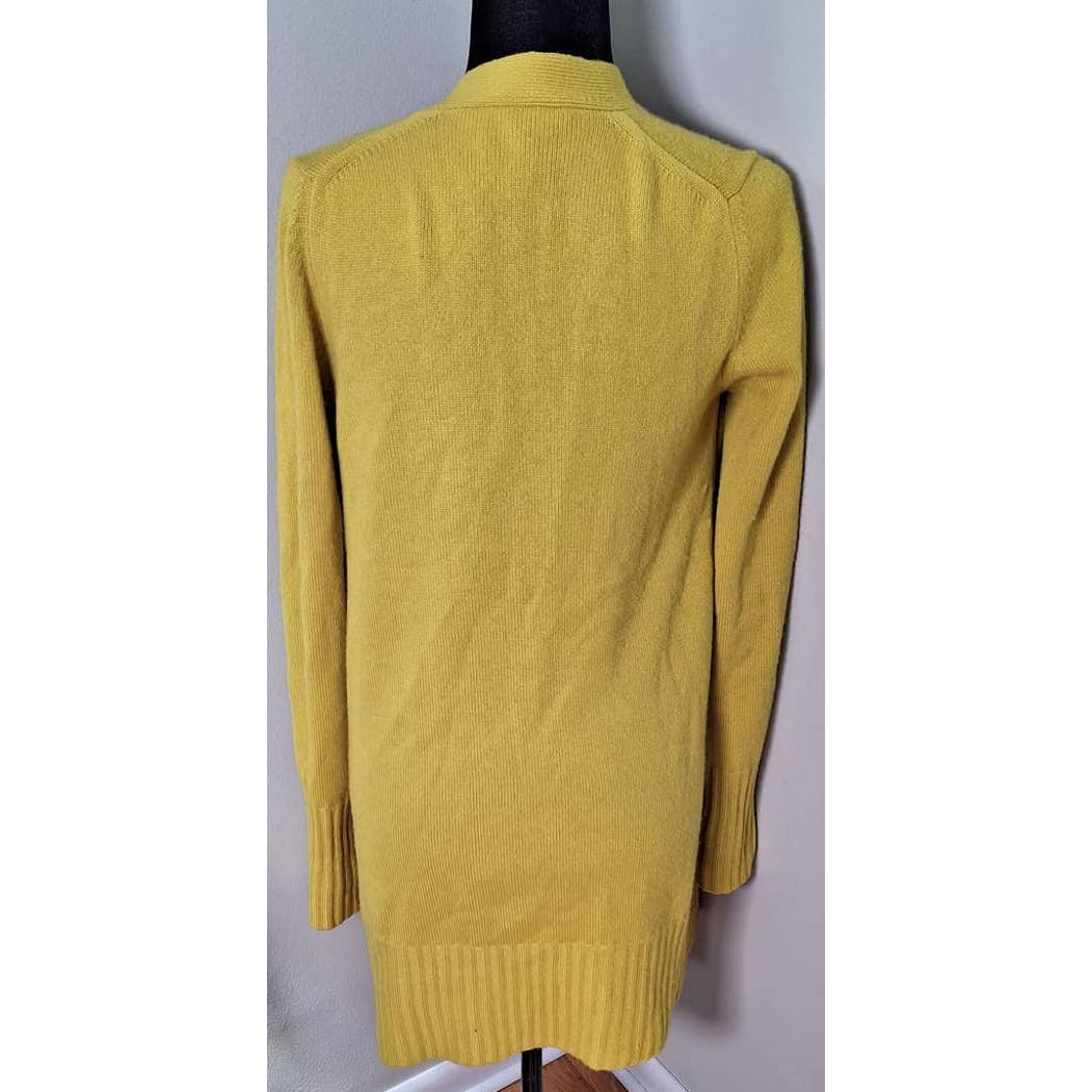 Vintage 90s Donna Karen Oversized Cardigan Sweater, Cashmere Neon Size Medium - themallvintage The Mall Vintage