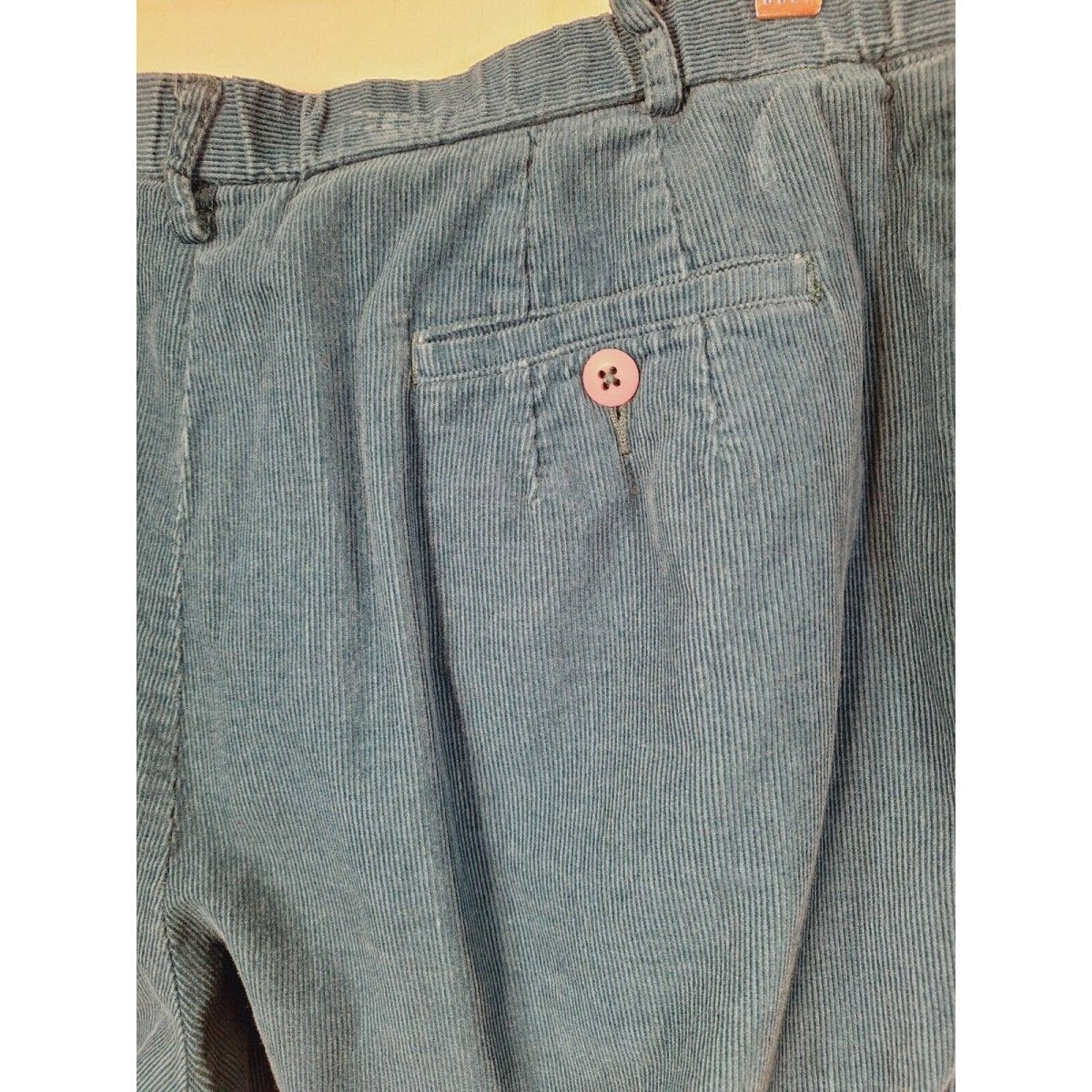Vintage 90s Pendleton All Cotton Courdury Pants Women Size 16 Waist 35" - themallvintage The Mall Vintage