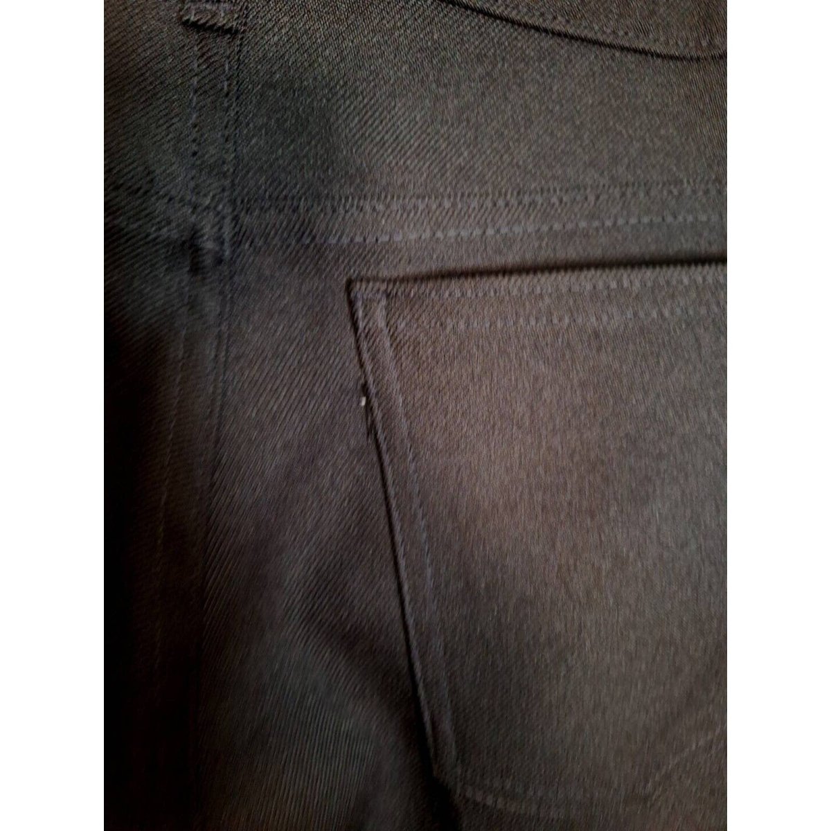 Vintage Levi's 517 Black Dacron Boot Cut Pants Men Unisex Size 36x32 - themallvintage The Mall Vintage