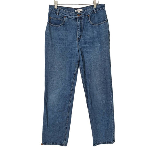 Vintage Pendleton All Cotton Jeans Size 12 Waist 34" - themallvintage The Mall Vintage 1990s Denim Jeans