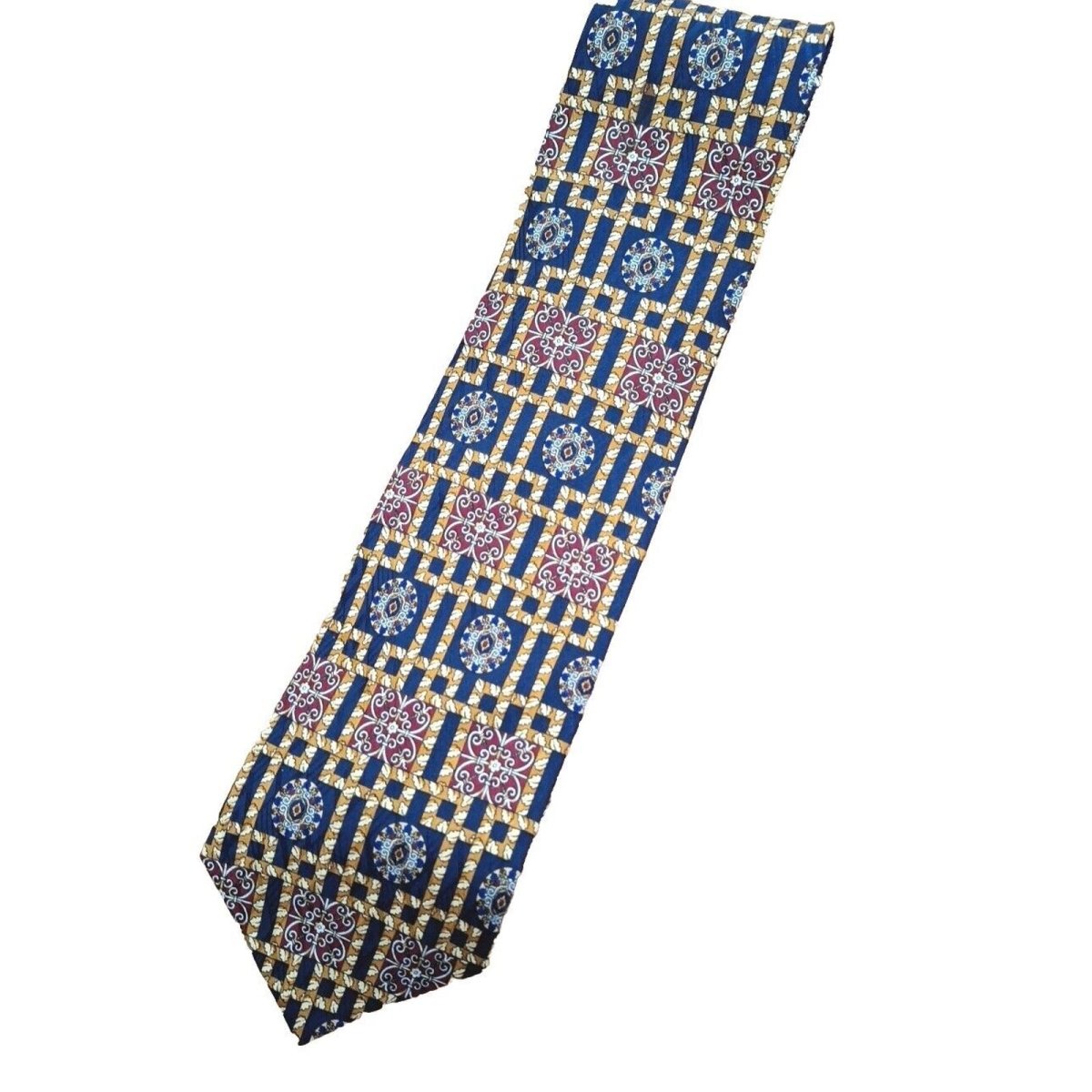 Vintage Pierre Balmain Couture Silk Tie - One Size - themallvintage The Mall Vintage